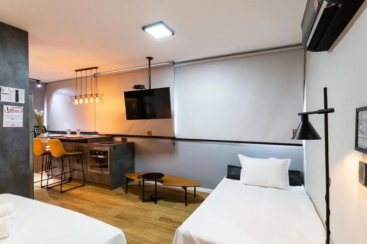 Condominio De Studios Completos Por Temporada Na Av. Reboucas São Paulo Apartmán
